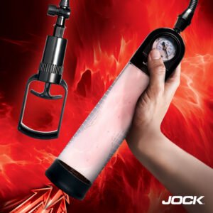 CN1033 Pump Up Gauge Penis Pump with Pull Handle