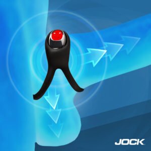 CN1040 Hard-On Vibrating Silicone Double C-Ring
