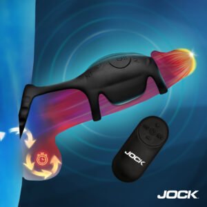 CN1044 Blitz Vibrating Penis Sleeve C-Ring w/ Remote