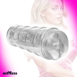 CN-07-0569-00 Mistress Brianna Diamond Deluxe Ass Stroker - Clear