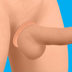 CN-09-0953-12 Discreet Silicone Cock Ring Set - Medium