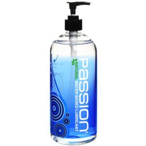 PL100-34oz Passion Natural Water-Based Lubricant - 34 oz
