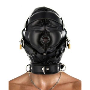 SV560-SM Strict Leather Sensory Deprivation Hood- SM