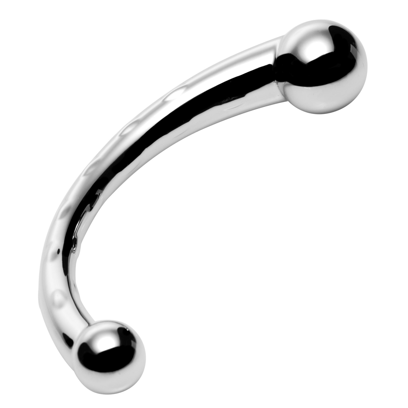 aa887-new-angle AA887 The Chrome Crescent Dual Ended Dildo