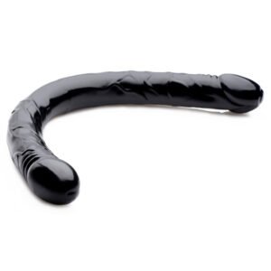 AB282 Double Ended Black Dildo