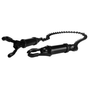 AB954 Black Deluxe Adjustable Nipple Clamps