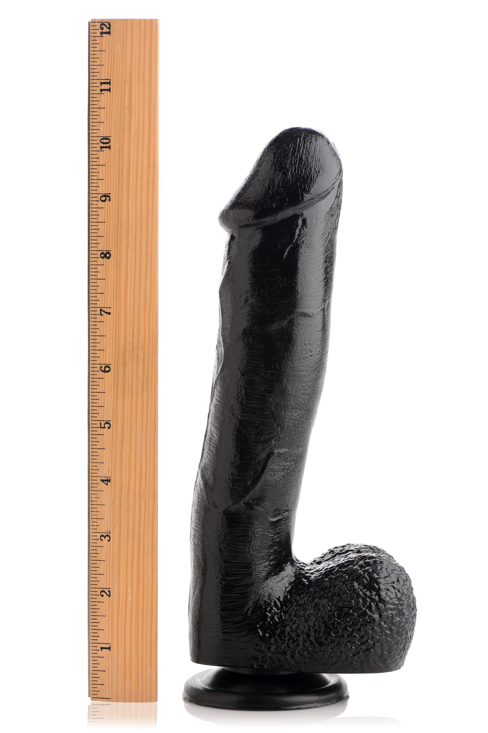 ab992-002 AB992 Mighty Midnight 10 Inch Dildo with Suction Cup