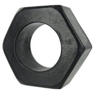 AC480 HexNut Cock Ring - Black