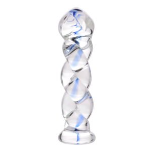AC710 Soma Twisted Glass Dildo