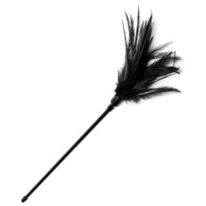 AD362-Black Le Plume Feather Tickler - Black