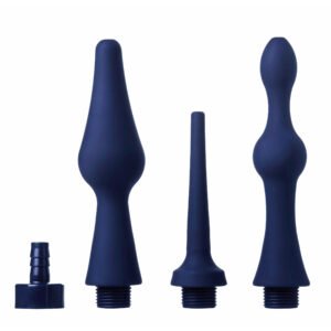 AD431 Universal 3 Piece Silicone Enema Attachment Set