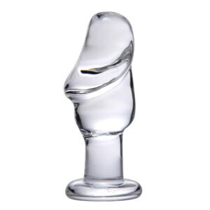 AD527 Asvini Glass Penis Anal Plug