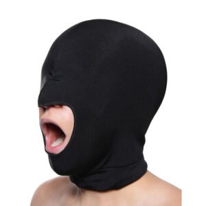 AD690 Blow Hole Open Mouth Spandex Hood