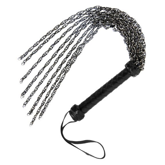 ad725-bulk AD725 Gunmetal Chain Flogger
