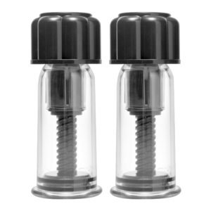 AD738 Black Maxxx Powerful Twist Nipple Suckers