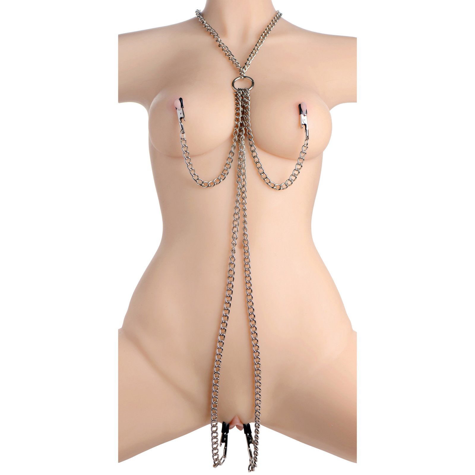 ad771-mann-new AD771 Collar Nipple and Clit Clamp Set