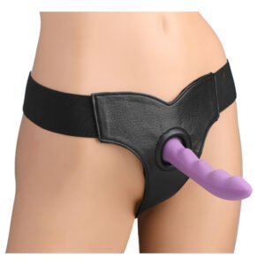 AD928 Bella Velvet Lined Elastic Strap On Harness