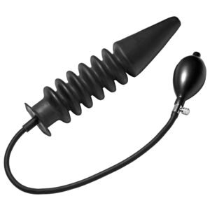 AE130 Accordion Inflatable XL Anal Plug