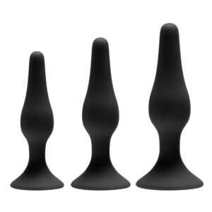 AE182 Apprentice 3 Piece Silicone Anal Trainer Set