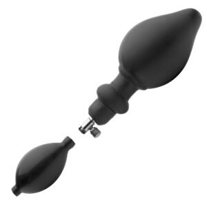 AE272 Expander Inflatable Anal Plug with Removable Pump