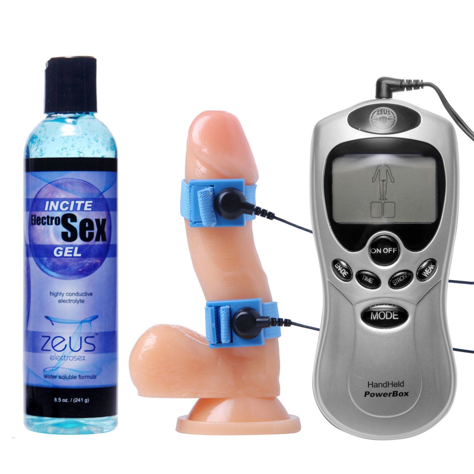 ae360-bulk AE360 Electrosex Essentials 3 Piece Kit for Him