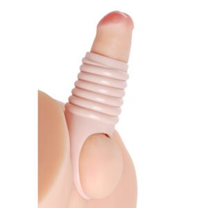 AE560 Really Ample Ribbed Penis Enhancer Sheath