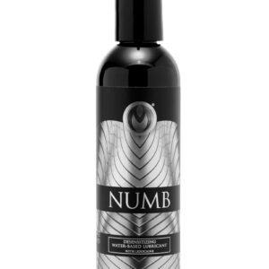 AE752 Numb Desensitizing Water Based Lubricant with Lidocaine - 8 oz