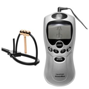 AE782 Vigor Corona Estim Urethral Insert with Powerbox