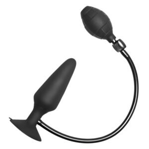 AE789 Inflatable Silicone Suction Cup Butt Plug