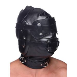 AF140 Bondage Hood with Penis Gag