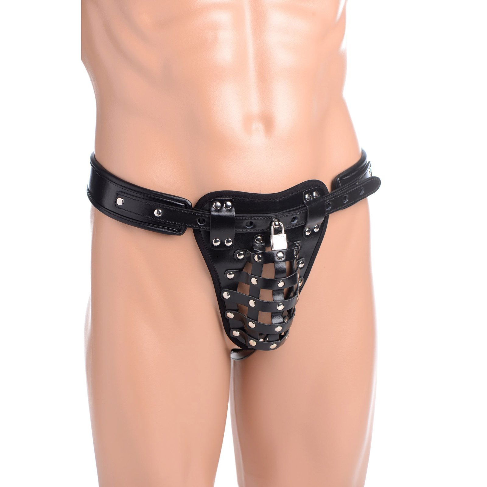 af211-maneq AF211 Netted Male Chastity Jock