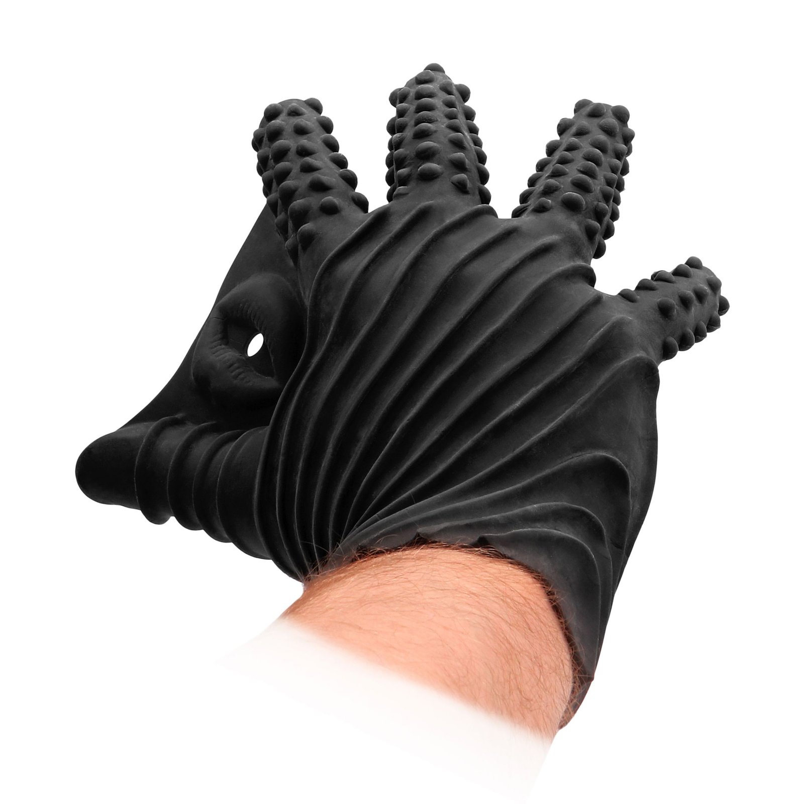 af595-bulk AF595 Fist It Textured Masturbation Glove