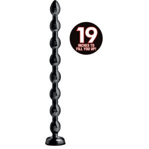 AF614 Hosed 19 Inch Beaded Anal Snake