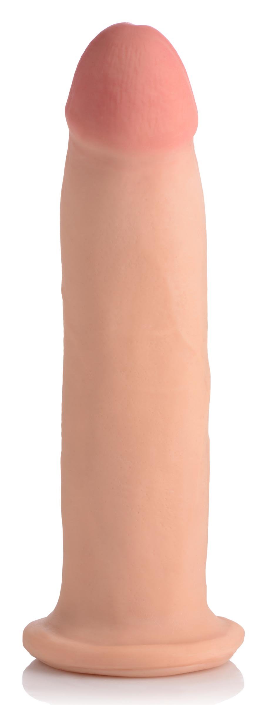 af645-002 AF645 9 Inch Ultra Real Dual Layer Suction Cup Dildo without Balls