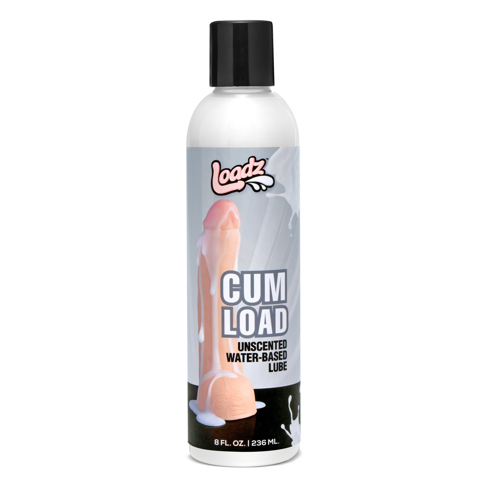 af736-pkg-001 AF736 Cum Load Unscented Water-Based Semen Lube- 8 oz