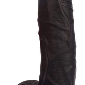 CN-09-0418-20 JOCK 9 Inch Dong with Balls Black
