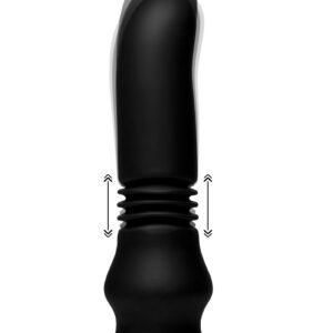 AF948 Silicone Vibrating and Thrusting Plug with Remote Control