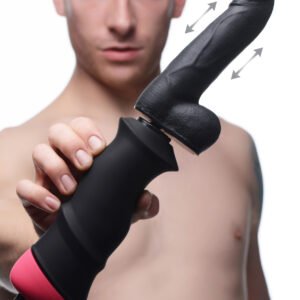 AF980 Mega-Pounder Hand-held Thrusting Silicone Dildo