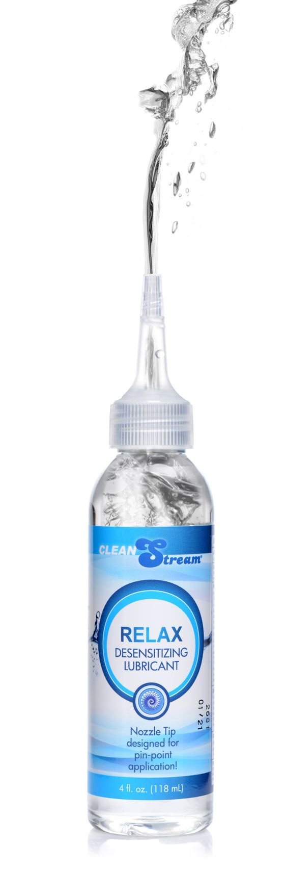 af987-4oz-squirt AF987-4oz Relax Desensitizing Lubricant With Nozzle Tip - 4 oz.