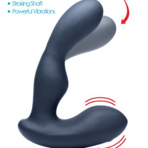 AG149 7X P-Stroke Silicone Prostate Stimulator with Stroking Shaft