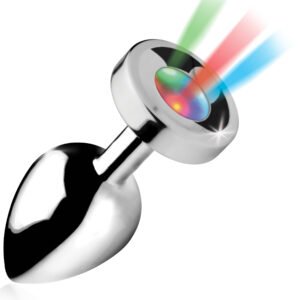AG173-Large Light Up Anal Plug - Large