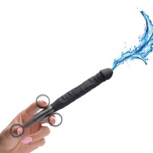 AM375 Jizz Shooter Silicone Dildo Lubricant Launcher