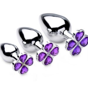 AG205 Flower Hearts Anal Plug Set