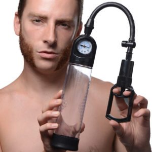 AG223 Trigger Penis Pump with Built-in Pressure Gauge