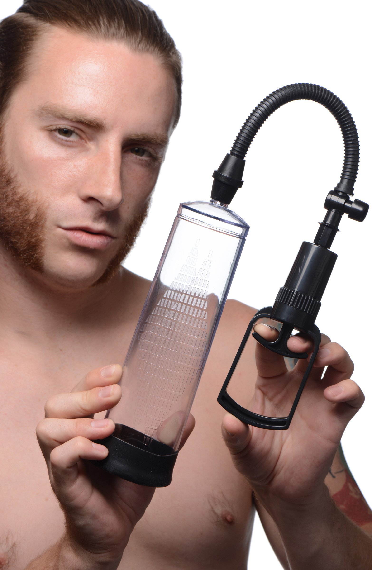 ag224-malemodel-001 AG224 Trigger Penis Pump