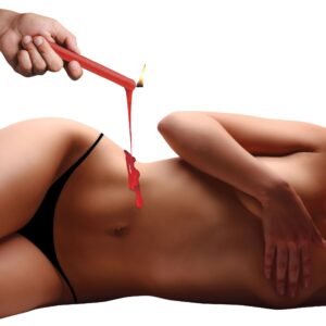 AG364-Red Fetish Drip Candles 3 Pack - Red