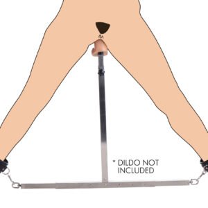 AG449 Squat Anal Impaler with Spreader Bar and Cuffs