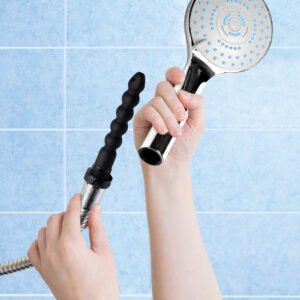 AG603 Shower Head with Silicone Enema Nozzle