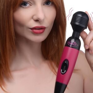 AG659-Pink Playful Pleasure Multi-Speed Vibrating Wand - Pink