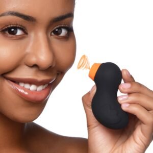 AG685-Black Sucky Ducky Clitoral Stimulator - Black
